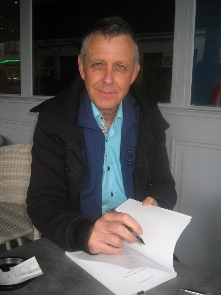 Le poète Roland Halbert (Photo Frank Redois)
